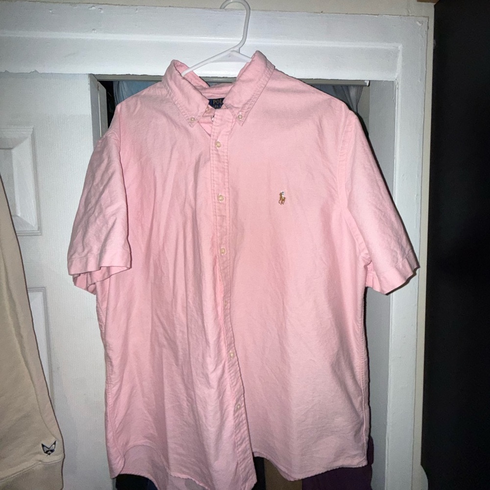 Ralph Lauren Light Pink Casual Button Down Shirt